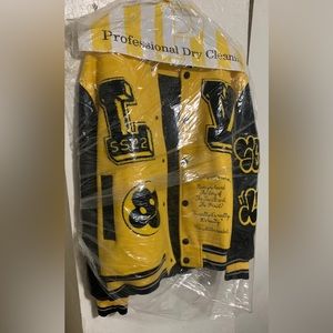 Louis Vuitton Leather Embroidered Varsity